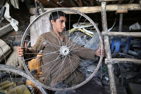 UNICEF: Gần một nửa trẻ em tại Afghanistan không được đi học - Ảnh 1. UNICEF: Gần một nửa trẻ em tại Afghanistan không được đi học - Ảnh 1.