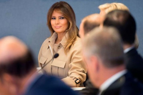 Ông Trump chỉ trích truyền thông đồn thổi ác độc về vợ ông - Ảnh 1. Ông Trump chỉ trích truyền thông đồn thổi ác độc về vợ ông - Ảnh 1.
