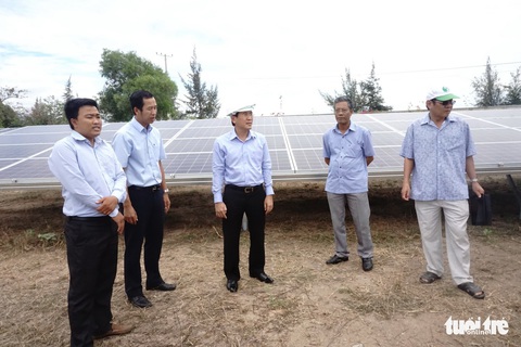 Khởi công nhà máy điện mặt trời 168MW lớn nhất Ninh Thuận - Ảnh 2. Khởi công nhà máy điện mặt trời 168MW lớn nhất Ninh Thuận - Ảnh 2.