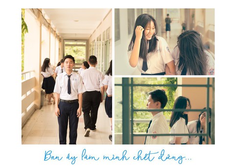 Tình yêu đơn phương qua bộ kỷ yếu học sinh Thời cảm nắng - Ảnh 5. Tình yêu đơn phương qua bộ kỷ yếu học sinh Thời cảm nắng - Ảnh 5.