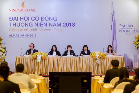 Vincom Retail tổ chức đại hội cổ đông lần thứ nhất - Ảnh 1. Vincom Retail tổ chức đại hội cổ đông lần thứ nhất - Ảnh 1.