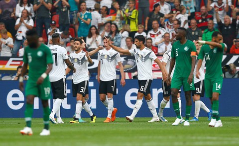 Đức thắng Saudi Arabia trong trận giao hữu cuối trước World Cup - Ảnh 1. Đức thắng Saudi Arabia trong trận giao hữu cuối trước World Cup - Ảnh 1.