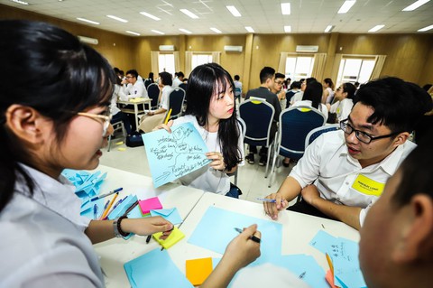 56 sinh viên đầu tiên của ĐH Fulbright Việt Nam nhập học - Ảnh 1. 56 sinh viên đầu tiên của ĐH Fulbright Việt Nam nhập học - Ảnh 1.