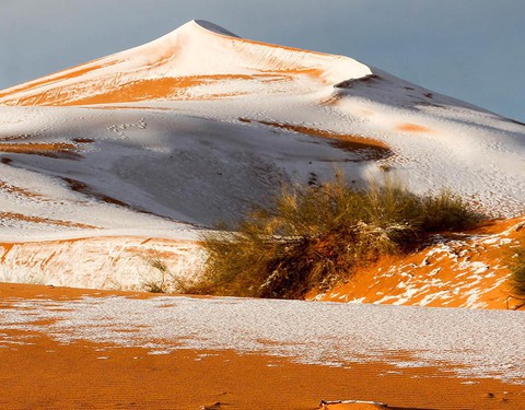 Chuyện khó tin: tuyết rơi phủ trắng sa mạc Sahara - Ảnh 7. Chuyện khó tin: tuyết rơi phủ trắng sa mạc Sahara - Ảnh 7.