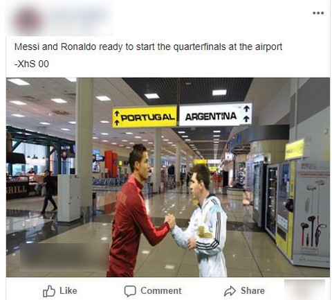 Messi và Ronaldo hẹn nhau tại sân bay sau khi bị loại - Ảnh 1. Messi và Ronaldo hẹn nhau tại sân bay sau khi bị loại - Ảnh 1.