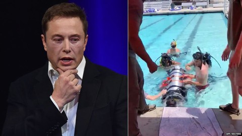 Tỉ phú Elon Musk tặng lại tàu ngầm, dân Thái cám ơn hết lời - Ảnh 1. Tỉ phú Elon Musk tặng lại tàu ngầm, dân Thái cám ơn hết lời - Ảnh 1.