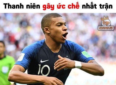 Pháp thắng, Mbappe khiến dân mạng tức vì câu giờ - Ảnh 9. Pháp thắng, Mbappe khiến dân mạng tức vì câu giờ - Ảnh 9.