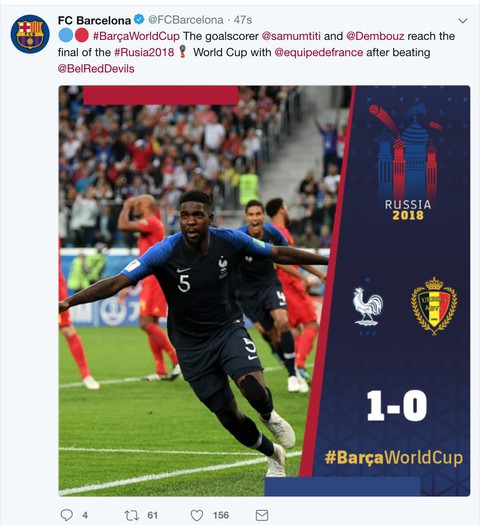 Umtiti: từ pha chơi bóng rổ đến điệu lắc vòng ba gây sốt - Ảnh 6. Umtiti: từ pha chơi bóng rổ đến điệu lắc vòng ba gây sốt - Ảnh 6.
