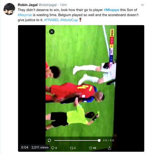 Pháp thắng, Mbappe khiến dân mạng tức vì câu giờ - Ảnh 5. Pháp thắng, Mbappe khiến dân mạng tức vì câu giờ - Ảnh 5.