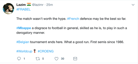 Pháp thắng, Mbappe khiến dân mạng tức vì câu giờ - Ảnh 6. Pháp thắng, Mbappe khiến dân mạng tức vì câu giờ - Ảnh 6.