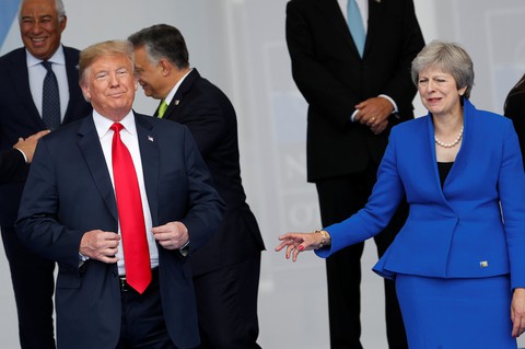 Ông Trump nói Đức ‘hoàn toàn bị Nga kiểm soát’ - Ảnh 1. Ông Trump nói Đức ‘hoàn toàn bị Nga kiểm soát’ - Ảnh 1.