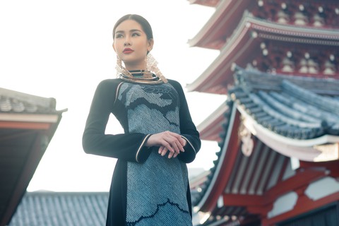 Ngân Anh đầy khác lạ cùng Bí mật Tokyo - Ảnh 1. Ngân Anh đầy khác lạ cùng Bí mật Tokyo - Ảnh 1.