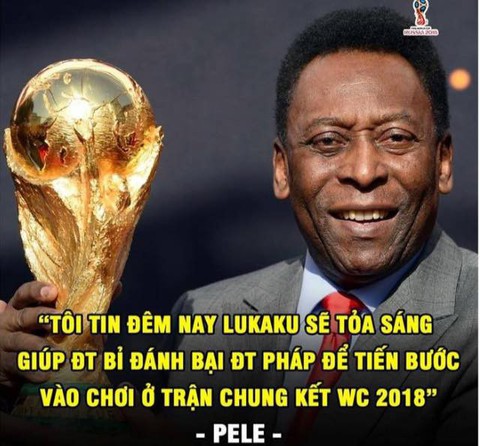 Sự thật về những dự đoán ám quẻ của Pele tại World Cup 2018 - Ảnh 5. Sự thật về những dự đoán ám quẻ của Pele tại World Cup 2018 - Ảnh 5.