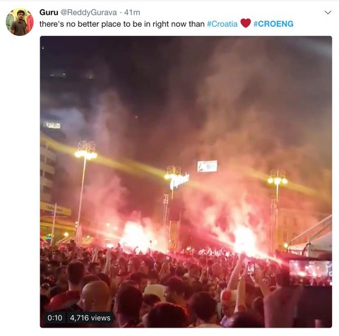 Cả nước Croatia ăn mừng, Thủ tướng Anh tự hào về Tam sư - Ảnh 2. Cả nước Croatia ăn mừng, Thủ tướng Anh tự hào về Tam sư - Ảnh 2.