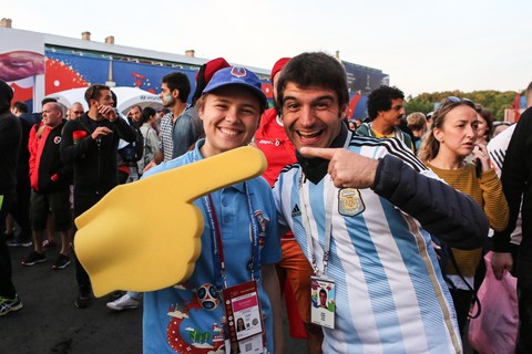Muôn màu Fan Fest của World Cup 2018 - Ảnh 7. Muôn màu Fan Fest của World Cup 2018 - Ảnh 7.