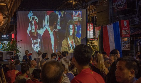 Cơn sốt World Cup tại Campuchia trước trận chung kết - Ảnh 2. Cơn sốt World Cup tại Campuchia trước trận chung kết - Ảnh 2.