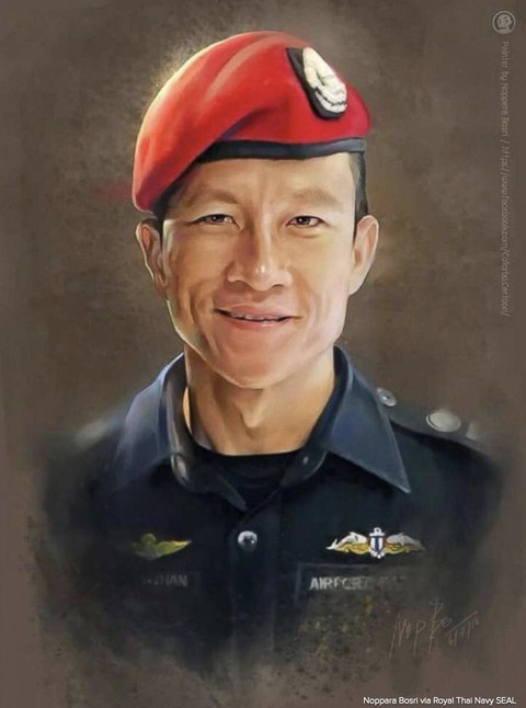 Tranh giải cứu đội bóng Thái Lan khiến dân mạng say mê - Ảnh 6. Tranh giải cứu đội bóng Thái Lan khiến dân mạng say mê - Ảnh 6.