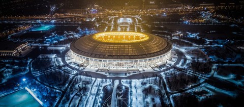 Ngắm sân vận động khổng lồ nơi diễn ra chung kết World Cup 2018 - Ảnh 6. Ngắm sân vận động khổng lồ nơi diễn ra chung kết World Cup 2018 - Ảnh 6.