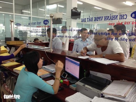 Sở Tài nguyên - môi trường phải chấm dứt chuyện chậm trả lời dân - Ảnh 1. Sở Tài nguyên - môi trường phải chấm dứt chuyện chậm trả lời dân - Ảnh 1.