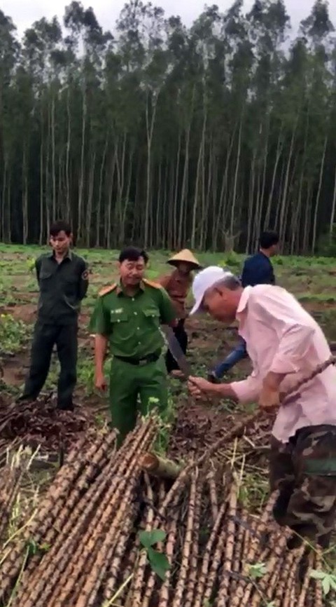 Hàng trăm người chiếm đất lâm trường, Bà Rịa - Vũng Tàu họp khẩn - Ảnh 1. Hàng trăm người chiếm đất lâm trường, Bà Rịa - Vũng Tàu họp khẩn - Ảnh 1.
