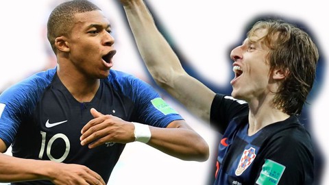 Quả bóng vàng World Cup 2018: Modric hay Mbappe? - Ảnh 1. Quả bóng vàng World Cup 2018: Modric hay Mbappe? - Ảnh 1.