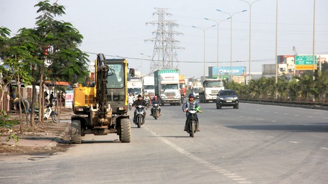 Hải Phòng cải tạo 2,2km đường từ 314 tỉ đội vốn thành 1.310 tỉ - Ảnh 1. Hải Phòng cải tạo 2,2km đường từ 314 tỉ đội vốn thành 1.310 tỉ - Ảnh 1.