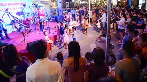Mở rộng phố đi bộ Bùi Viện - Ảnh 1. Mở rộng phố đi bộ Bùi Viện - Ảnh 1.