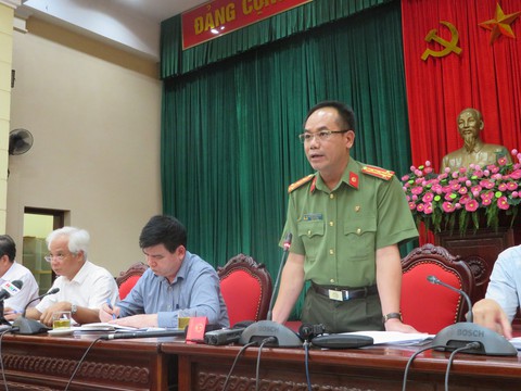 Công an Hà Nội thông tin vụ tự thiêu trước trụ sở Ban Tiếp dân - Ảnh 1. Công an Hà Nội thông tin vụ tự thiêu trước trụ sở Ban Tiếp dân - Ảnh 1.