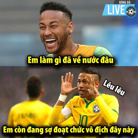 Dân mạng phát cuồng khi Neymar phá lời nguyền World Cup - Ảnh 5. Dân mạng phát cuồng khi Neymar phá lời nguyền World Cup - Ảnh 5.