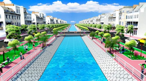 Dự án khôi phục kênh Hàng Bàng chậm trễ vì chậm giải tỏa - Ảnh 1. Dự án khôi phục kênh Hàng Bàng chậm trễ vì chậm giải tỏa - Ảnh 1.