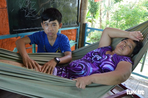 Mong manh con chữ nơi cù lao nghèo - Ảnh 4. Mong manh con chữ nơi cù lao nghèo - Ảnh 4.