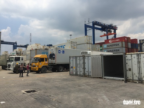 Mạng hải quan tê liệt, doanh nghiệp chật vật lấy hàng - Ảnh 1. Mạng hải quan tê liệt, doanh nghiệp chật vật lấy hàng - Ảnh 1.