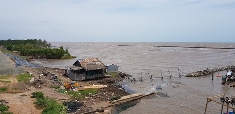 Biển xâm thực dữ đội, đề xuất khẩn cấp cứu đê biển Tây - Ảnh 2. Biển xâm thực dữ đội, đề xuất khẩn cấp cứu đê biển Tây - Ảnh 2.