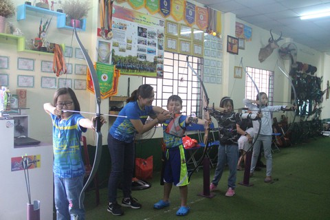Mùa hè đi trượt tuyết, bắn cung ở Sài Gòn - Ảnh 4. Mùa hè đi trượt tuyết, bắn cung ở Sài Gòn - Ảnh 4.