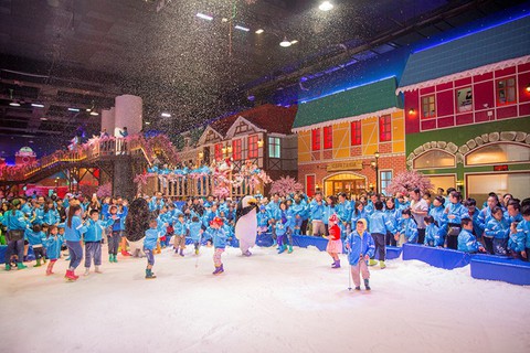 Khám phá vương quốc tuyết Snow Town săn chuyến du lịch Hàn - Ảnh 2. Khám phá vương quốc tuyết Snow Town săn chuyến du lịch Hàn - Ảnh 2.