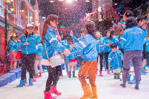Khám phá vương quốc tuyết Snow Town săn chuyến du lịch Hàn - Ảnh 7. Khám phá vương quốc tuyết Snow Town săn chuyến du lịch Hàn - Ảnh 7.