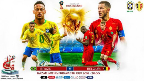 Lịch sử ủng hộ Brazil hạ Bỉ - Ảnh 1. Lịch sử ủng hộ Brazil hạ Bỉ - Ảnh 1.