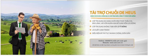 OCB hợp tác cùng De Heus tài trợ chuỗi trên toàn quốc - Ảnh 2. OCB hợp tác cùng De Heus tài trợ chuỗi trên toàn quốc - Ảnh 2.