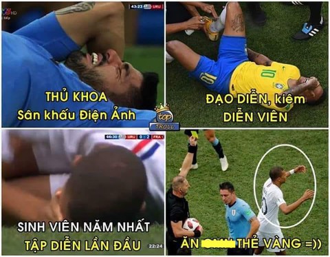 Thủ môn Uruguay, thiên tài Mbappe thành trò đùa của cư dân mạng - Ảnh 8. Thủ môn Uruguay, thiên tài Mbappe thành trò đùa của cư dân mạng - Ảnh 8.