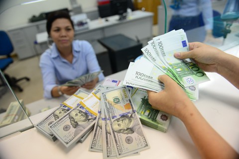 Lãi suất USD liên ngân hàng gấp đôi lãi suất VND, vì sao? - Ảnh 1. Lãi suất USD liên ngân hàng gấp đôi lãi suất VND, vì sao? - Ảnh 1.