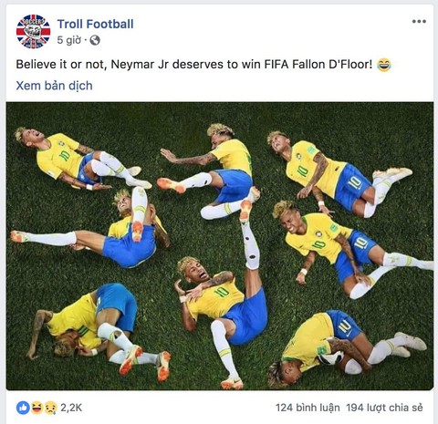 Chú bé chăn cừu Neymar biến World Cup thành Euro - Ảnh 3. Chú bé chăn cừu Neymar biến World Cup thành Euro - Ảnh 3.