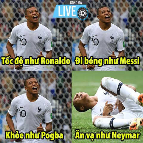 Thủ môn Uruguay, thiên tài Mbappe thành trò đùa của cư dân mạng - Ảnh 5. Thủ môn Uruguay, thiên tài Mbappe thành trò đùa của cư dân mạng - Ảnh 5.
