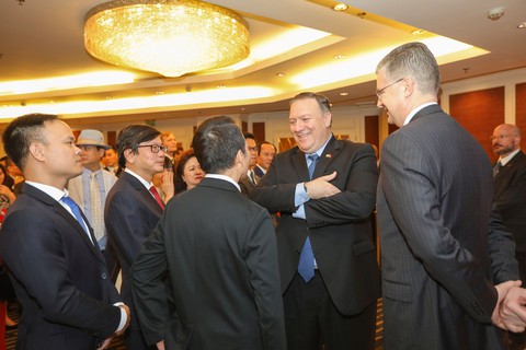 Ngoại trưởng Pompeo: Mỹ muốn tăng cường quan hệ với Việt Nam - Ảnh 1. Ngoại trưởng Pompeo: Mỹ muốn tăng cường quan hệ với Việt Nam - Ảnh 1.