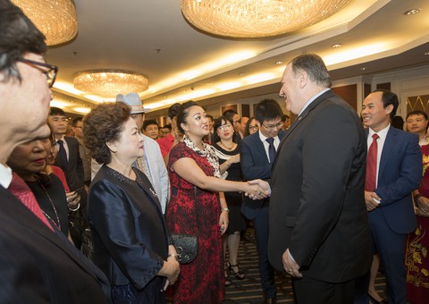Ngoại trưởng Pompeo: Mỹ muốn tăng cường quan hệ với Việt Nam - Ảnh 3. Ngoại trưởng Pompeo: Mỹ muốn tăng cường quan hệ với Việt Nam - Ảnh 3.