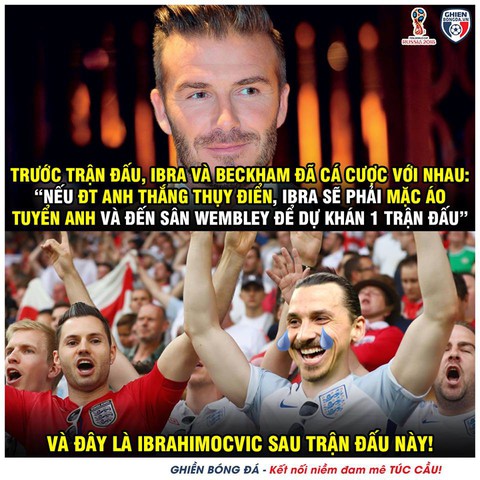 Anh thắng, dân mạng chờ Ibrahimovic mặc áo Tam sư đến Wembley - Ảnh 1. Anh thắng, dân mạng chờ Ibrahimovic mặc áo Tam sư đến Wembley - Ảnh 1.