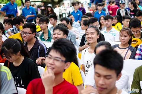 Nhiều thông tin bổ ích cho thí sinh tại Ngày hội tư vấn xét tuyển - Ảnh 1. Nhiều thông tin bổ ích cho thí sinh tại Ngày hội tư vấn xét tuyển - Ảnh 1.