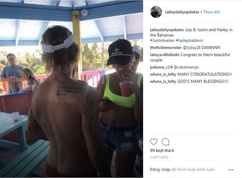 Justin Bieber đính hôn, khoe nhẫn kim cương hoành tráng - Ảnh 5. Justin Bieber đính hôn, khoe nhẫn kim cương hoành tráng - Ảnh 5.
