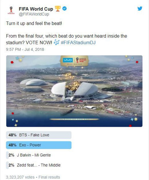 Hit Tình giả của BTS lọt top 4 bài hát phát tại chung kết World Cup - Ảnh 4. Hit Tình giả của BTS lọt top 4 bài hát phát tại chung kết World Cup - Ảnh 4.