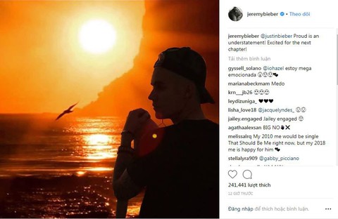 Justin Bieber đính hôn, khoe nhẫn kim cương hoành tráng - Ảnh 2. Justin Bieber đính hôn, khoe nhẫn kim cương hoành tráng - Ảnh 2.