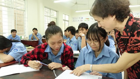 Thí điểm đào tạo học sinh lớp 9 lên thẳng cao đẳng - Ảnh 1. Thí điểm đào tạo học sinh lớp 9 lên thẳng cao đẳng - Ảnh 1.